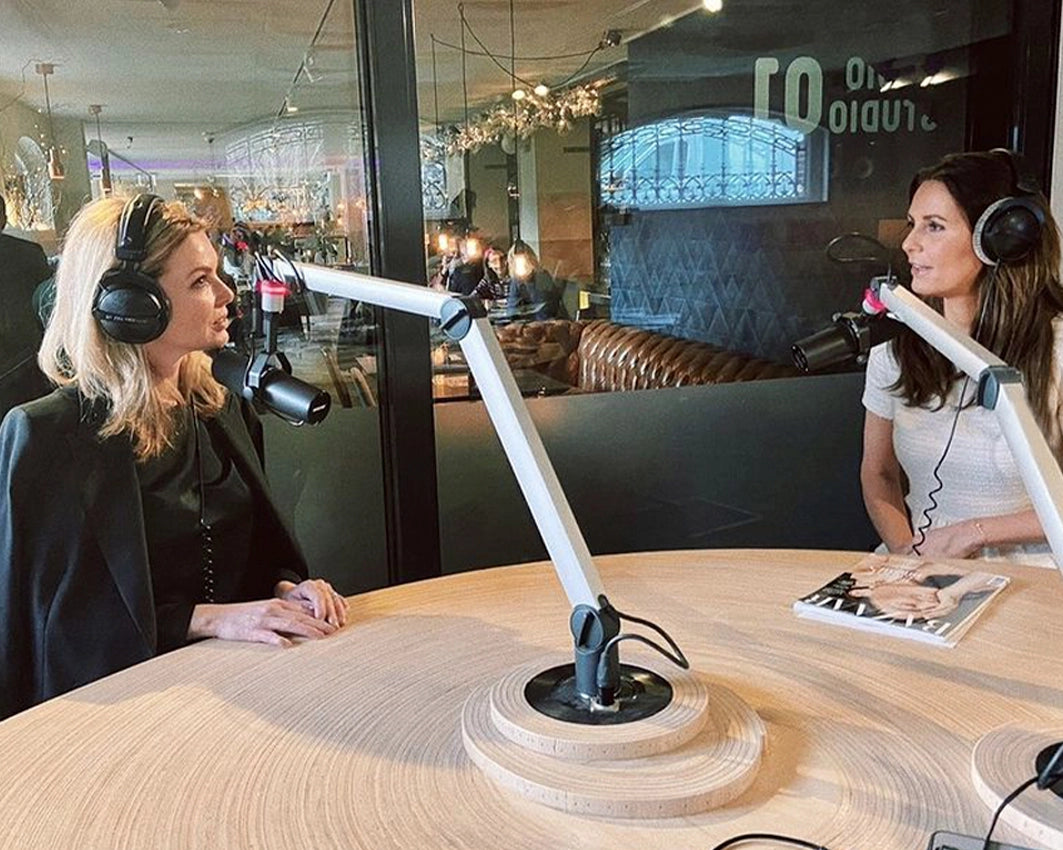 Simone van Trojen on Harper’s Bazaar podcast with Miluska van ’t Lam