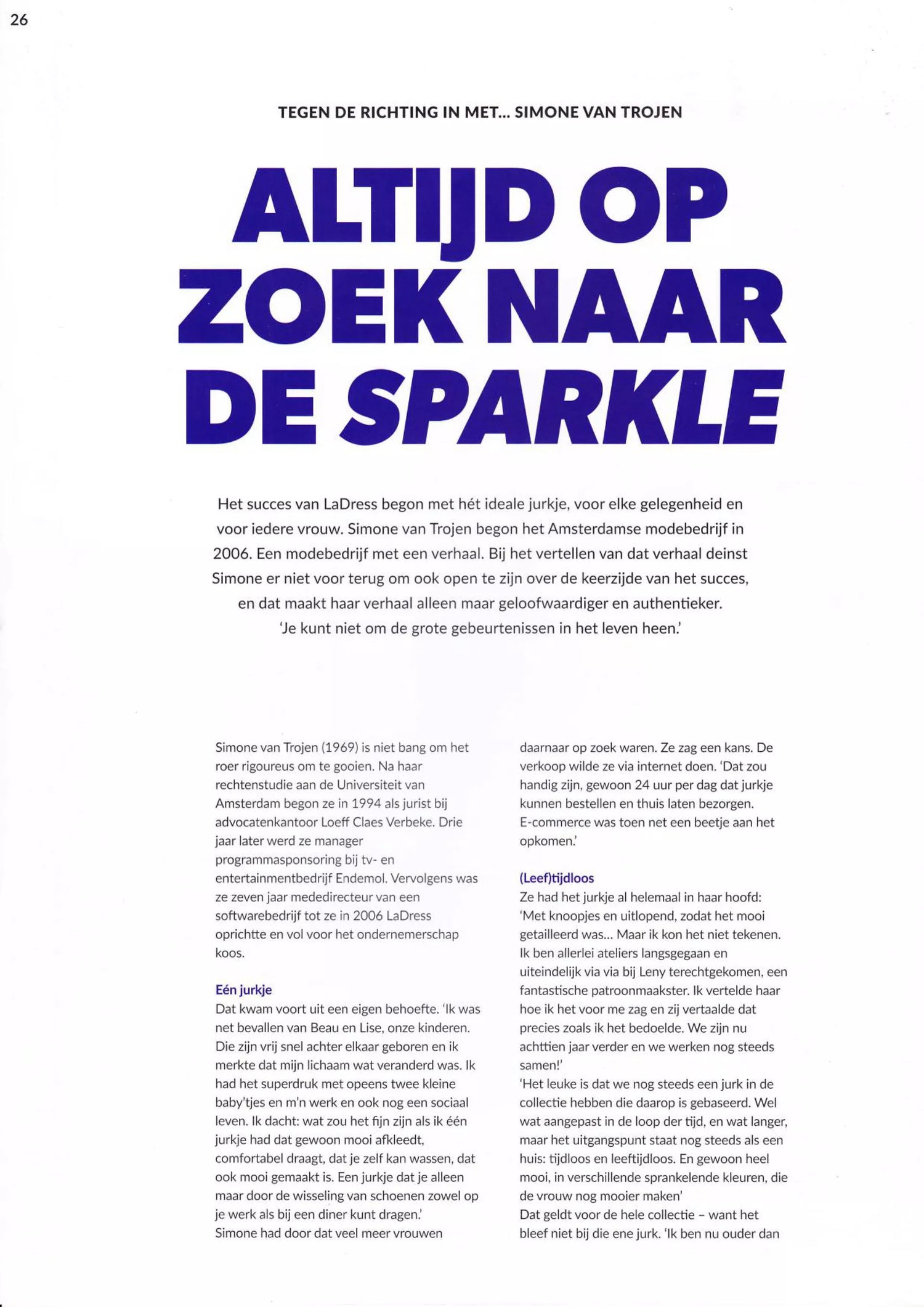FriendsInBusiness Magazine - LaDress