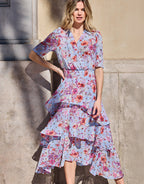 Naomi Sky blue floral