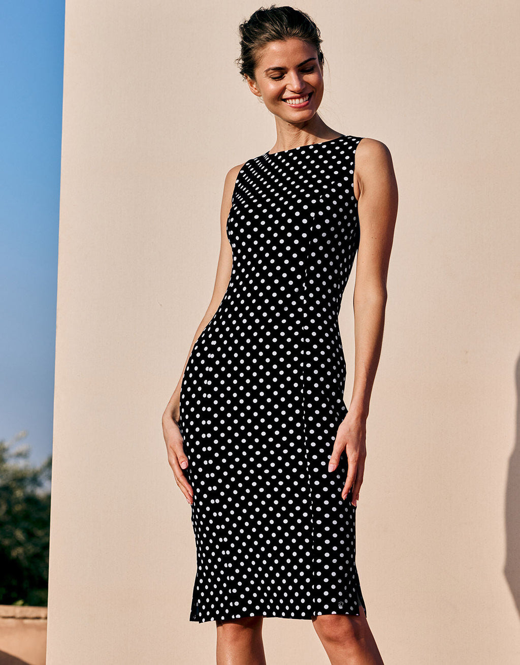 Gloria Ivory Small Dot