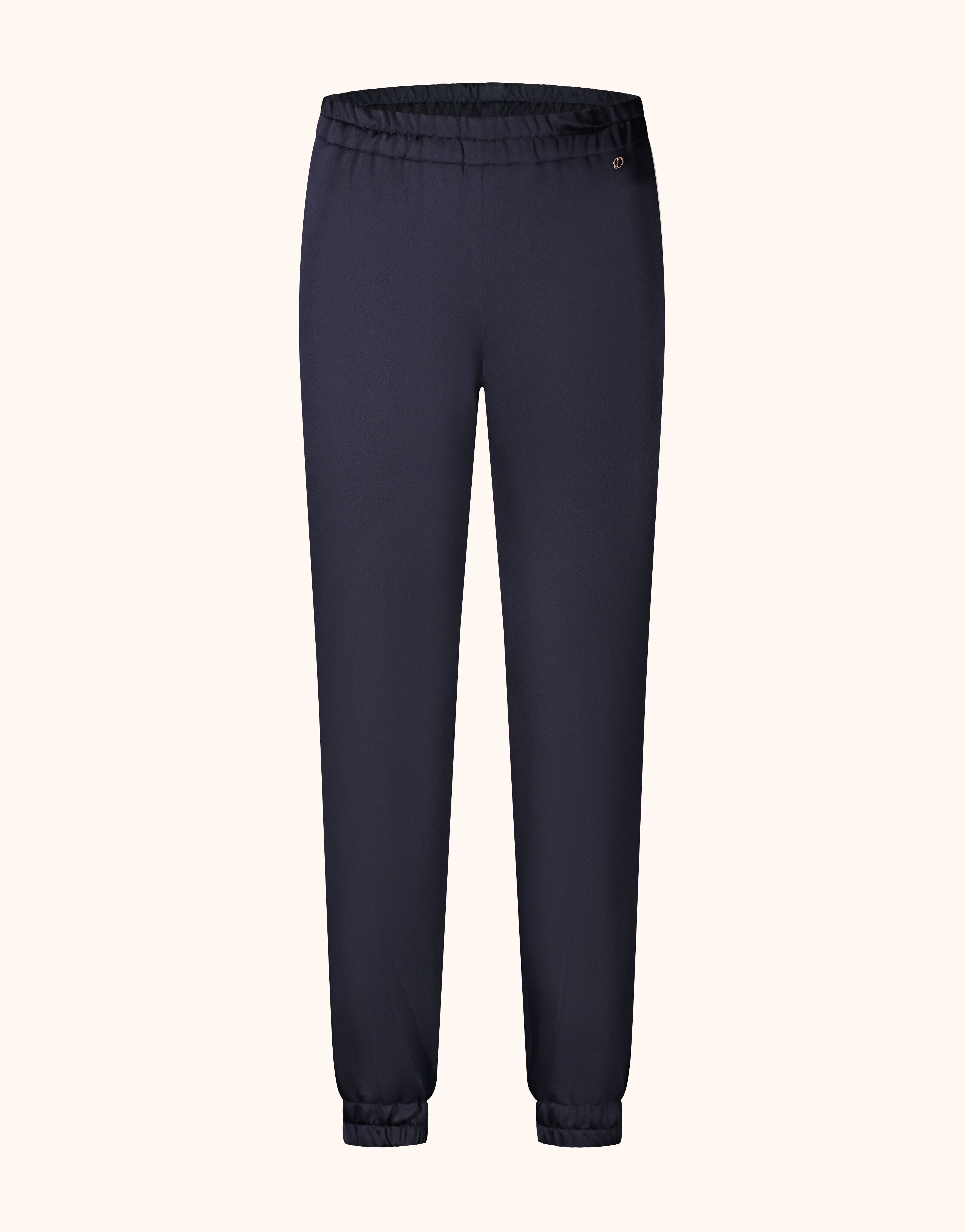 Verona Midnight Blue Satin
