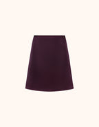 Gigi Deep Aubergine Satin