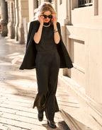 Christy Black Satin