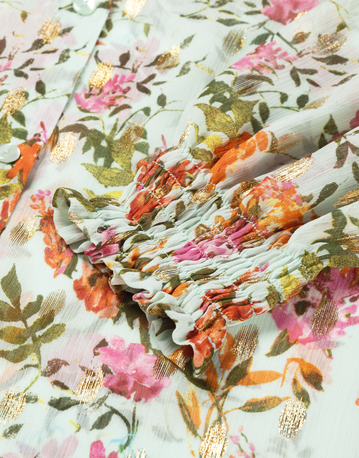 Olivia Soft mint bloom