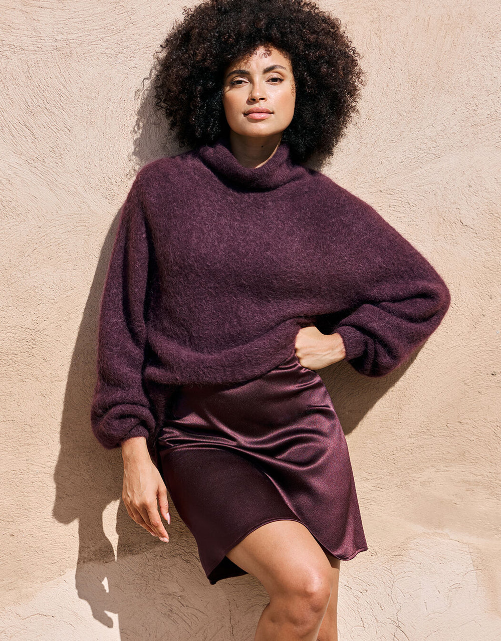 Giovanna Deep Aubergine