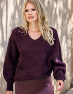 Stefania Deep Aubergine