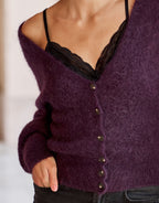 Leonora Deep Aubergine