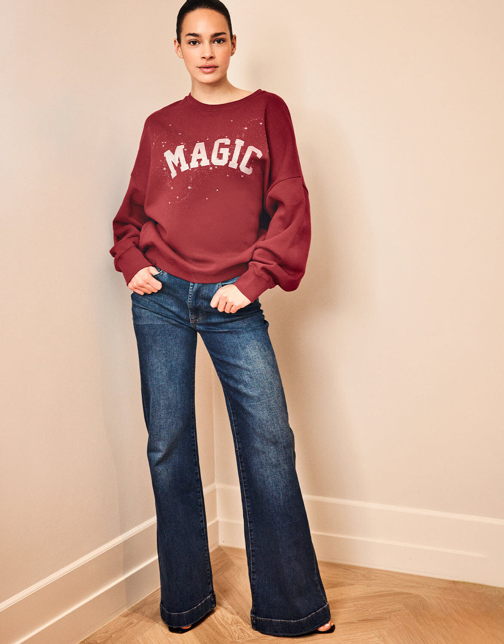 Story Sweater Ruby Red