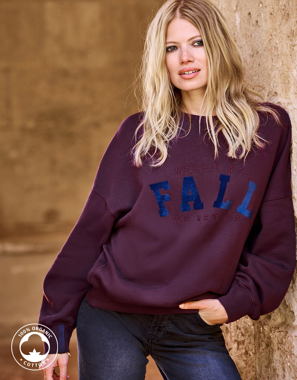 Story Sweater Deep Aubergine