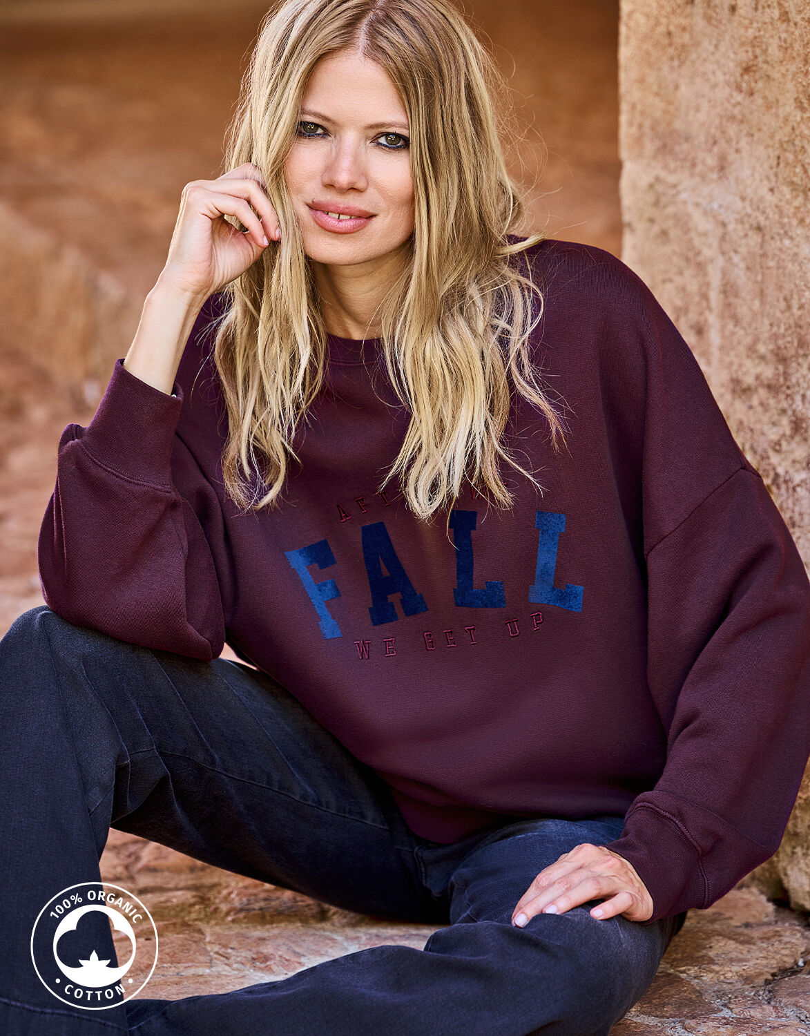 Story Sweater Deep Aubergine