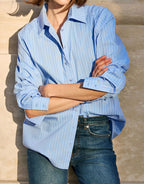 Naya Pin Stripe Light Blue