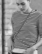 Caitlyn Black Stripe