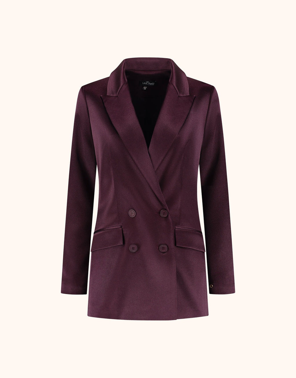 Juliette Deep Aubergine Satin