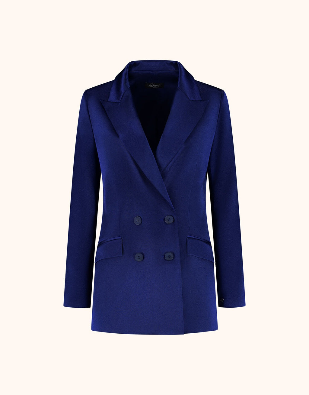 Juliette Sapphire Blue Satin