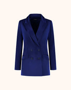 Juliette Sapphire Blue Satin