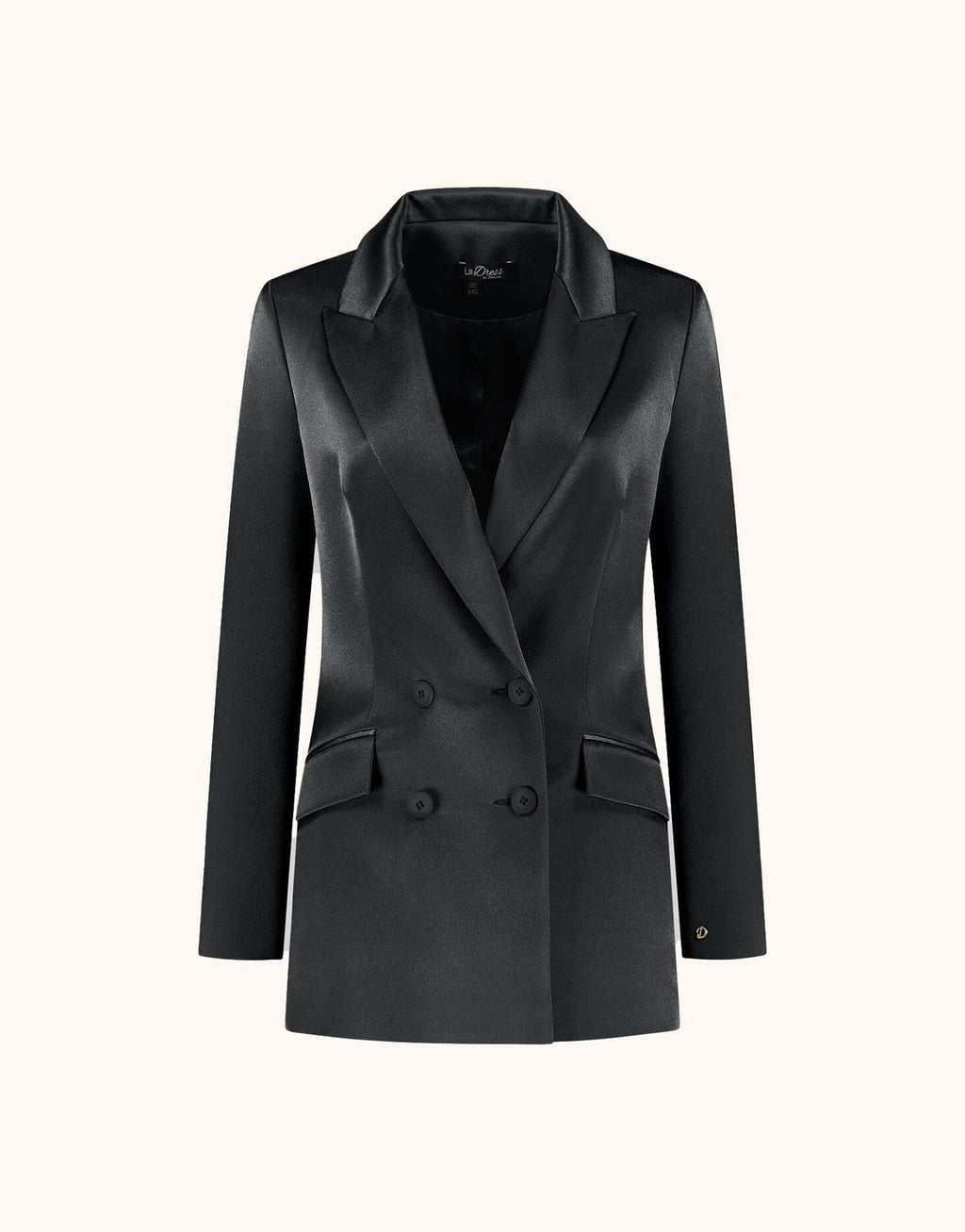 Juliette Black Satin