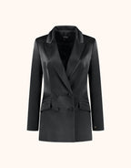 Juliette Black Satin
