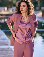 Charlize Dusty Pink Satin