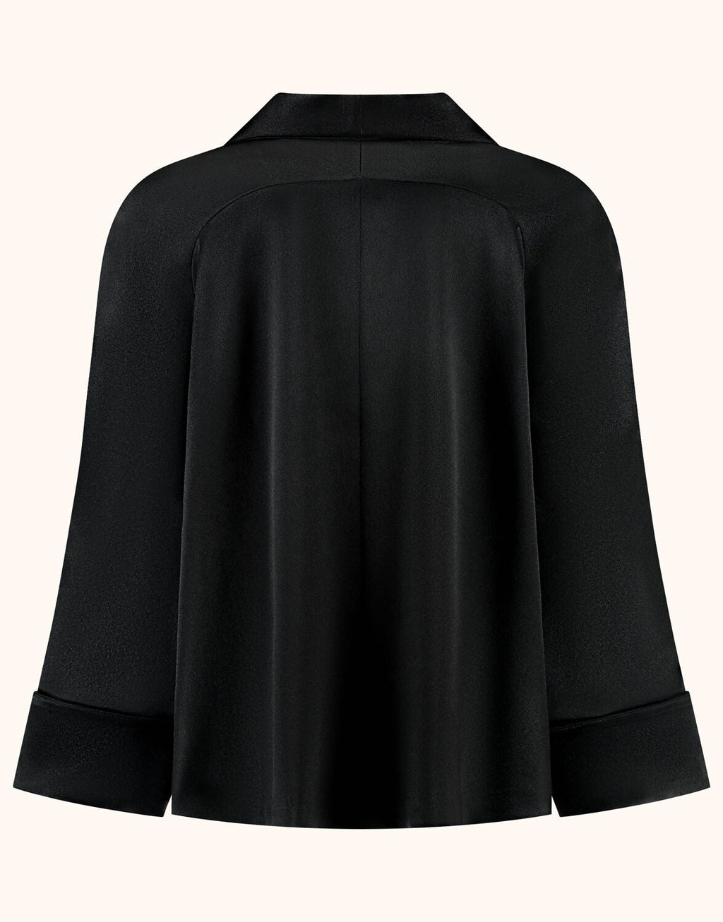 Sao Paulo Black Satin