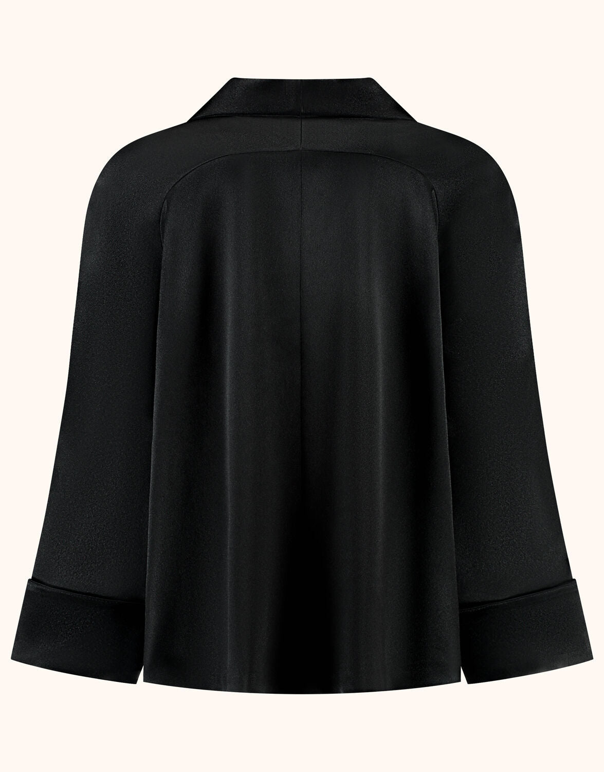 Sao Paulo Black Satin