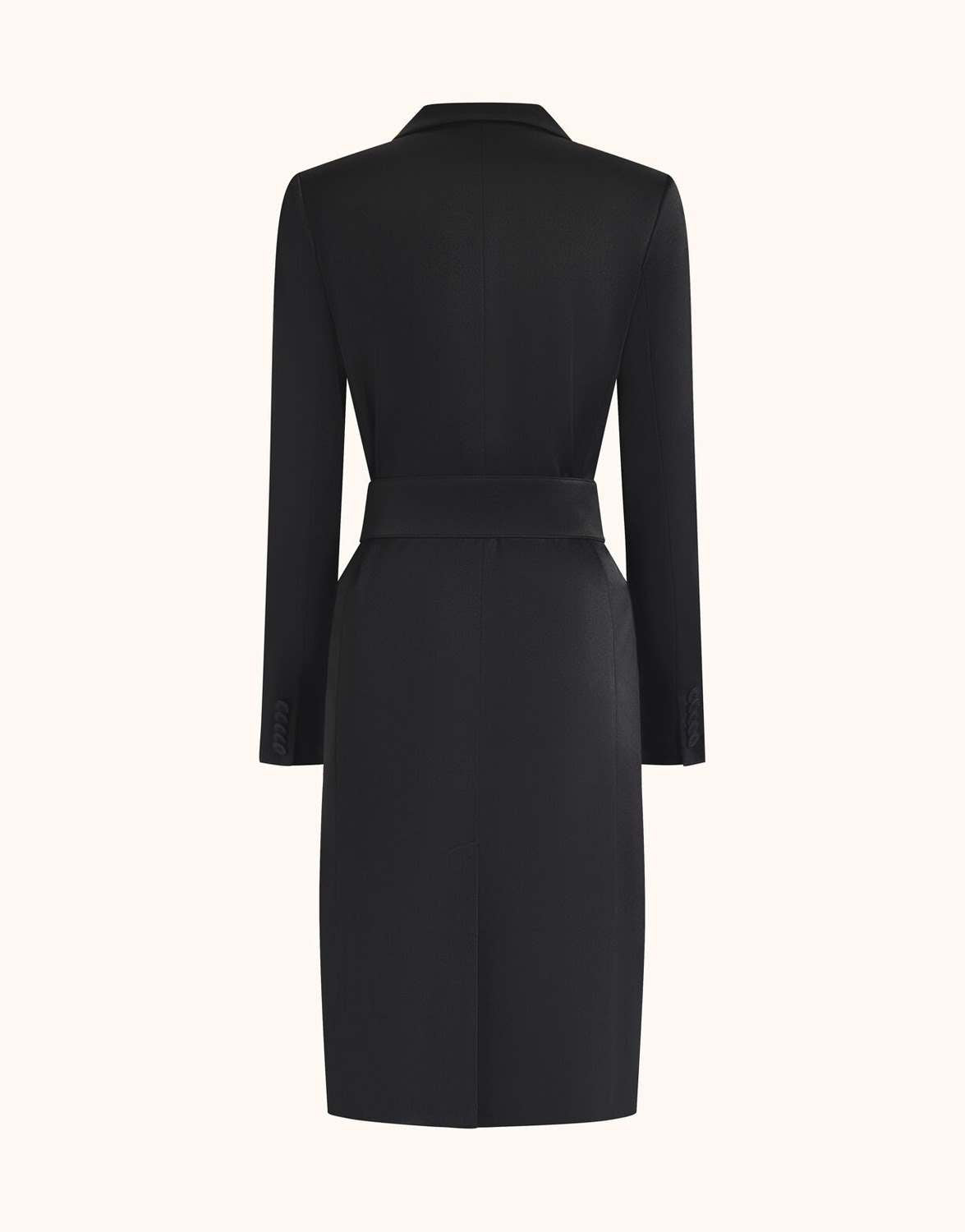 Colette Black Satin