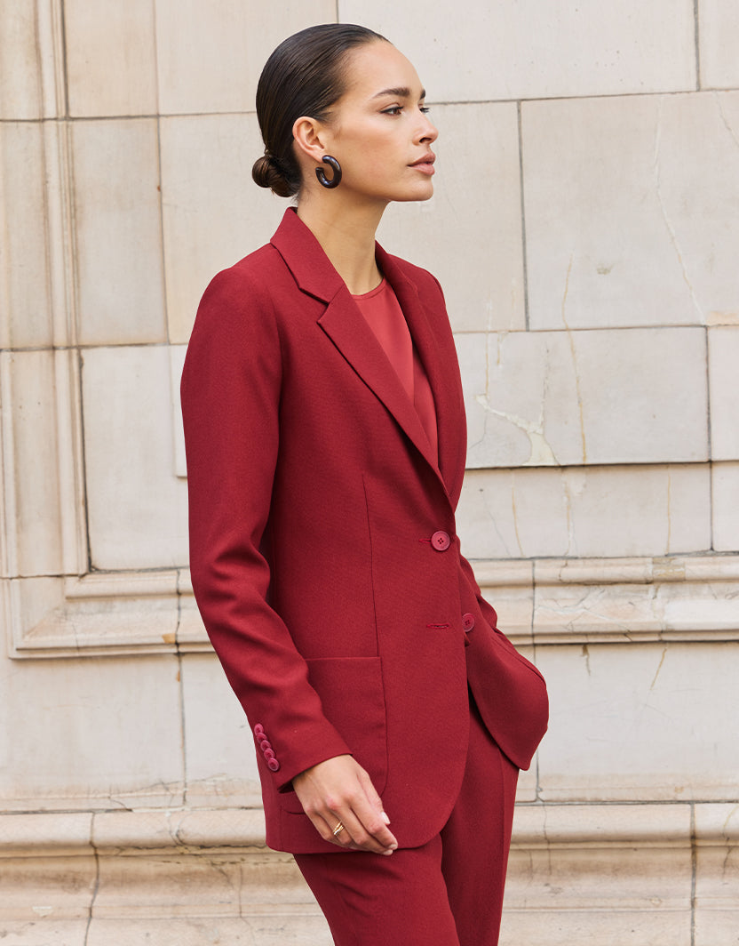 Carey Deep Crimson