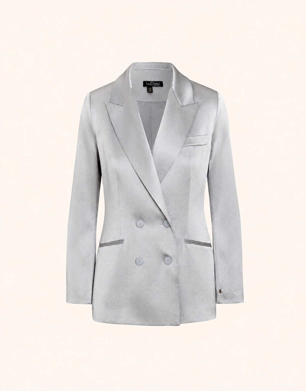 Halle Silver Satin