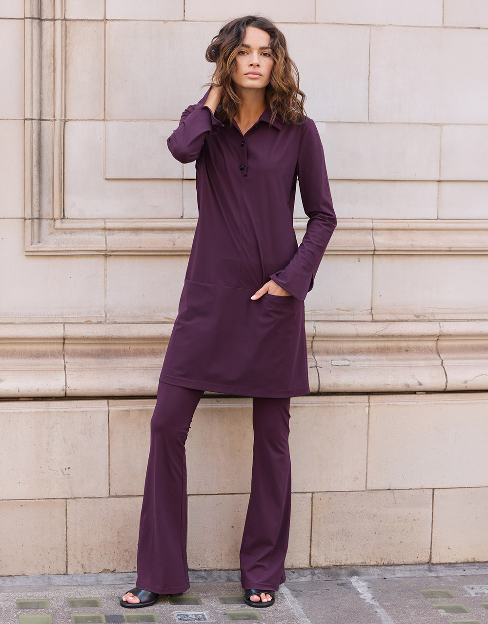 Eleanor Deep Aubergine