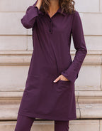 Eleanor Deep Aubergine