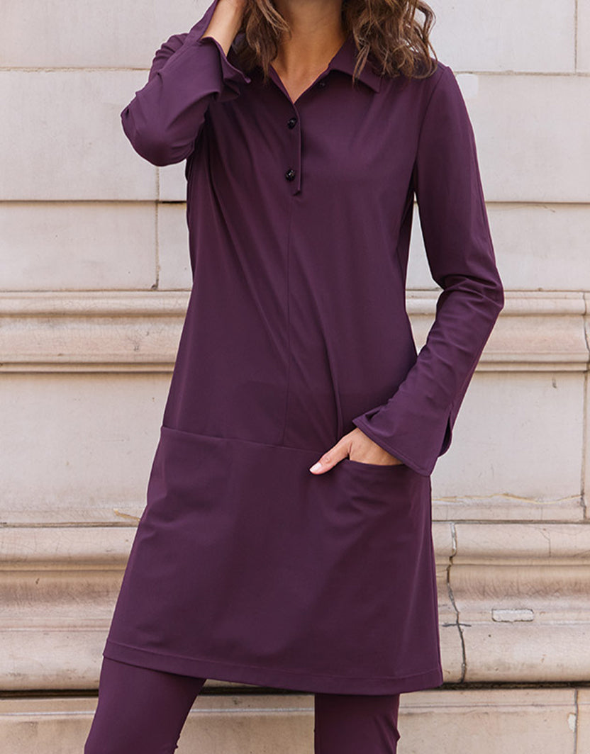 Eleanor Deep Aubergine