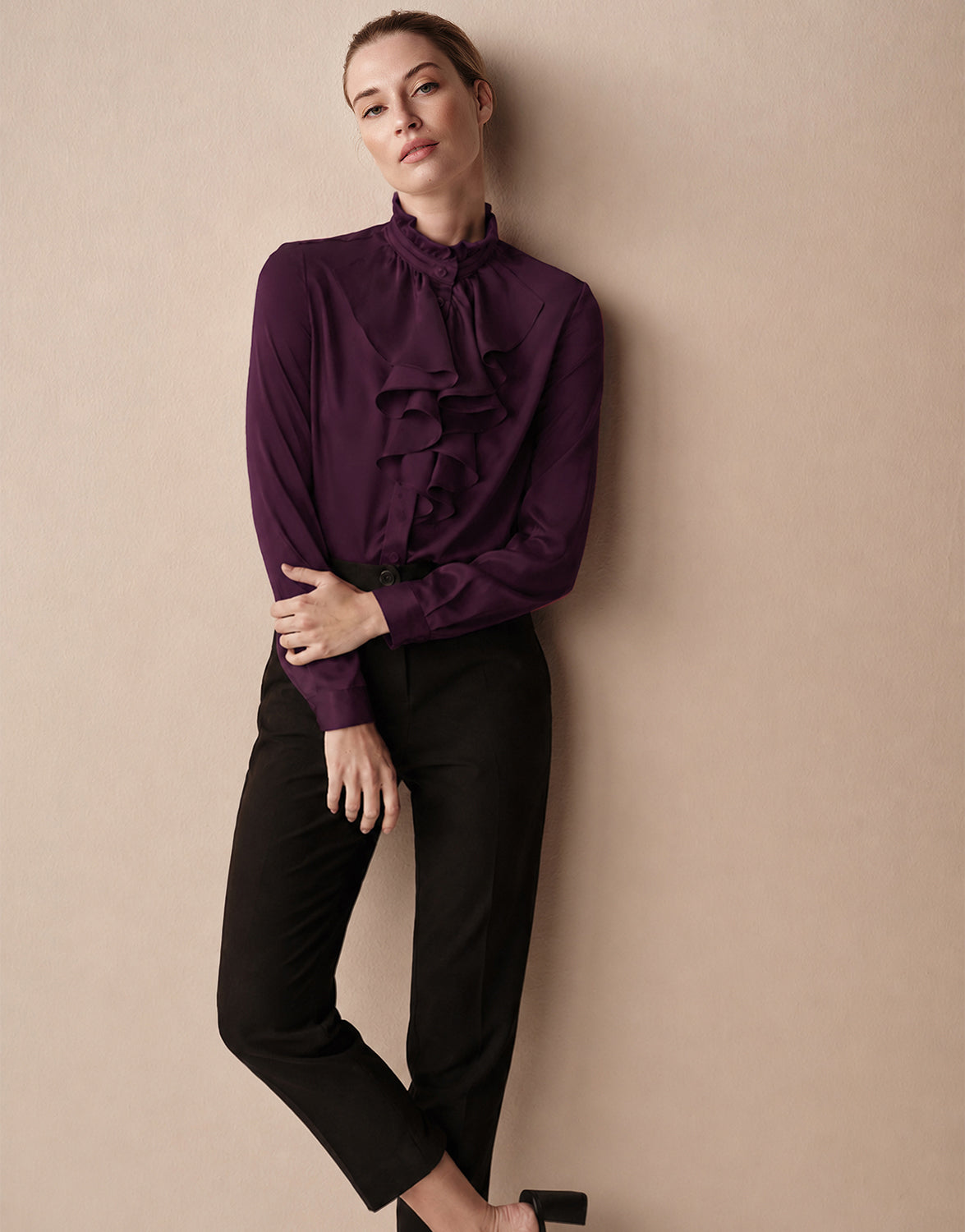 Eloise Deep Aubergine