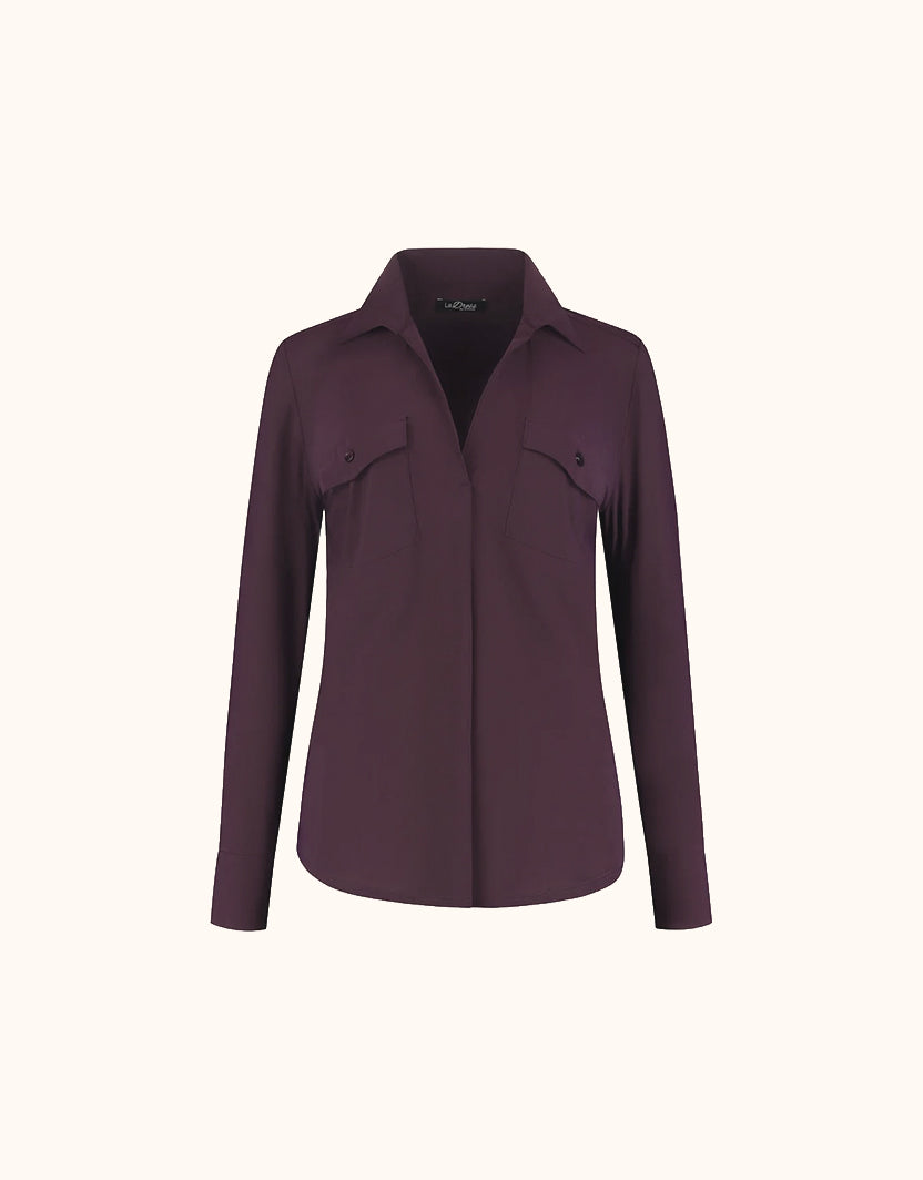 Esmee Deep Aubergine