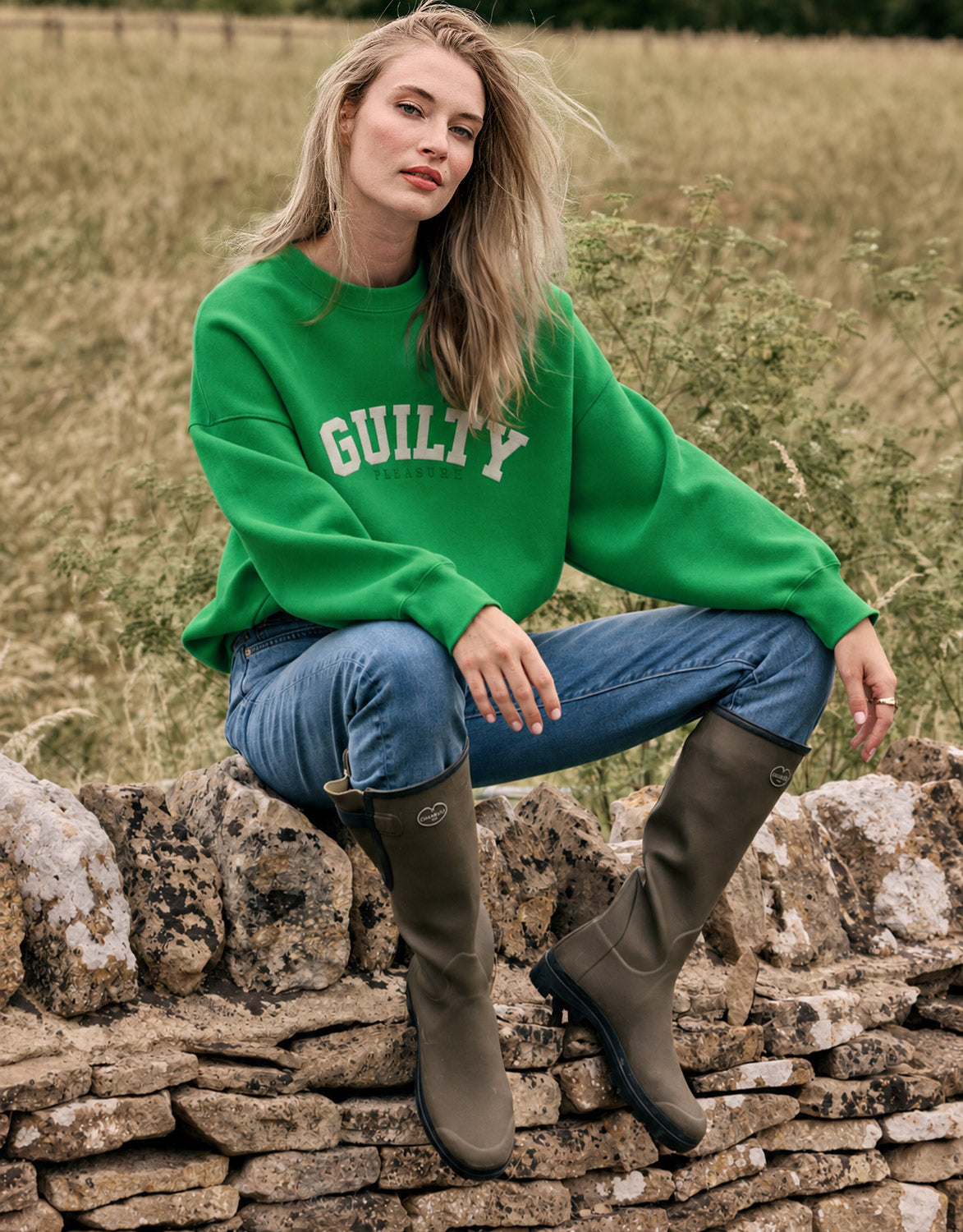 Story Sweater Bright Green