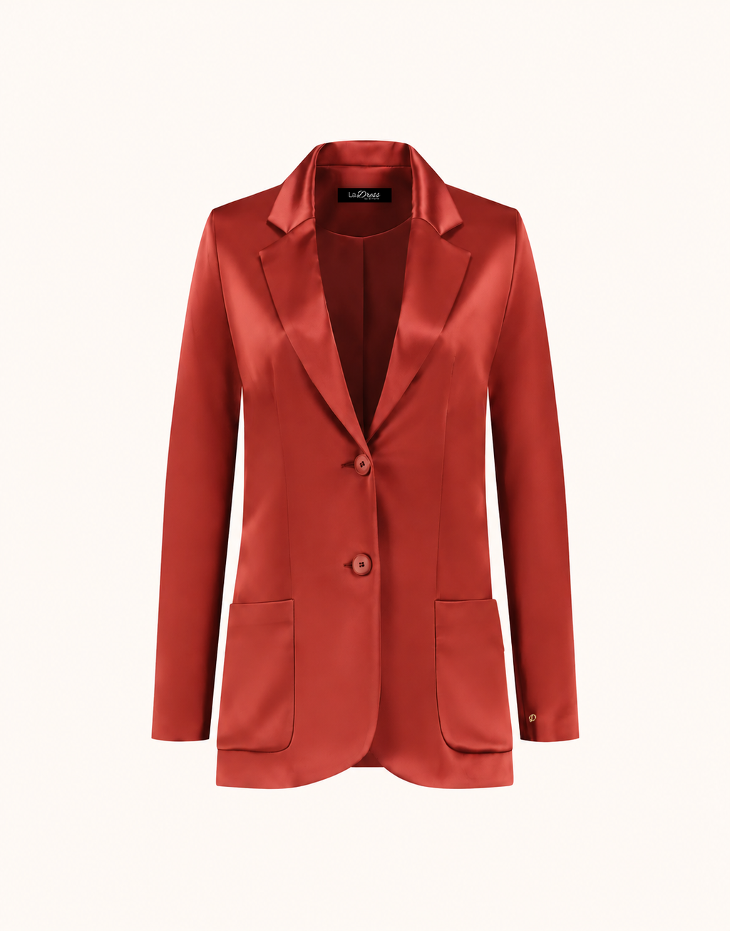 Carey Deep Crimson Satin