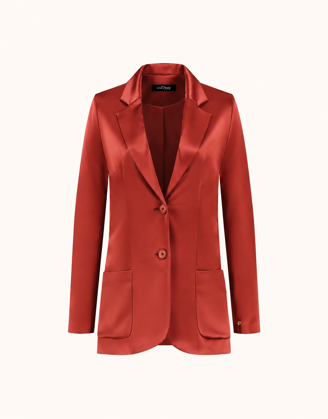Carey Deep Crimson Satin