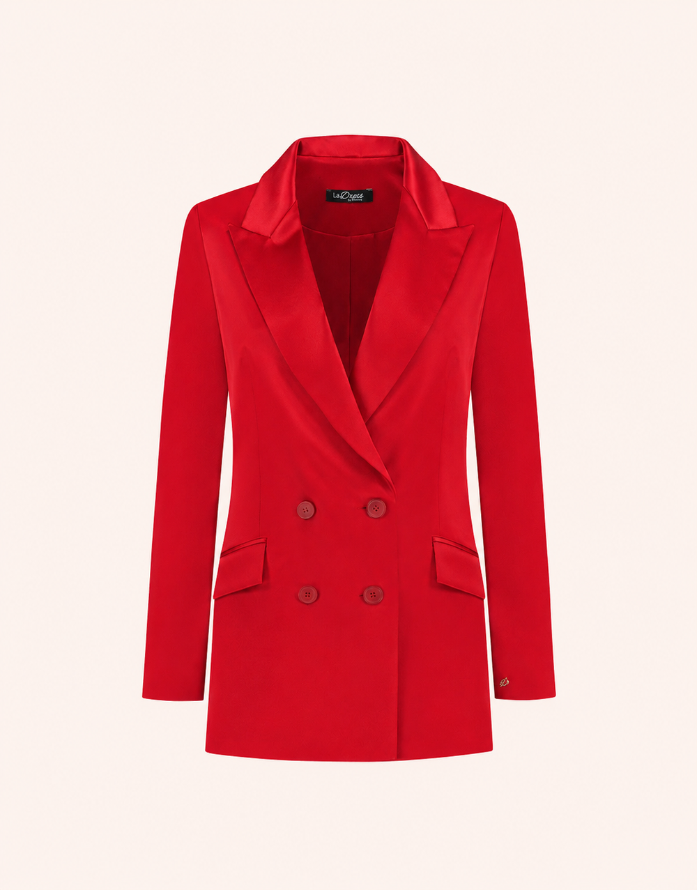 Juliette Raspberry Red Satin