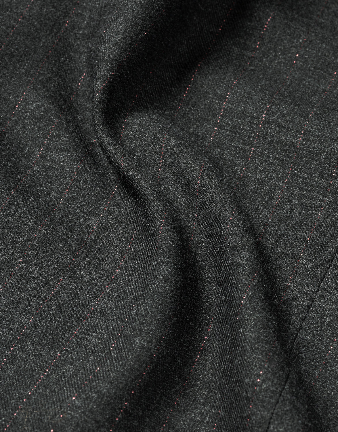 Florine Charcoal Rose Gold Stripe