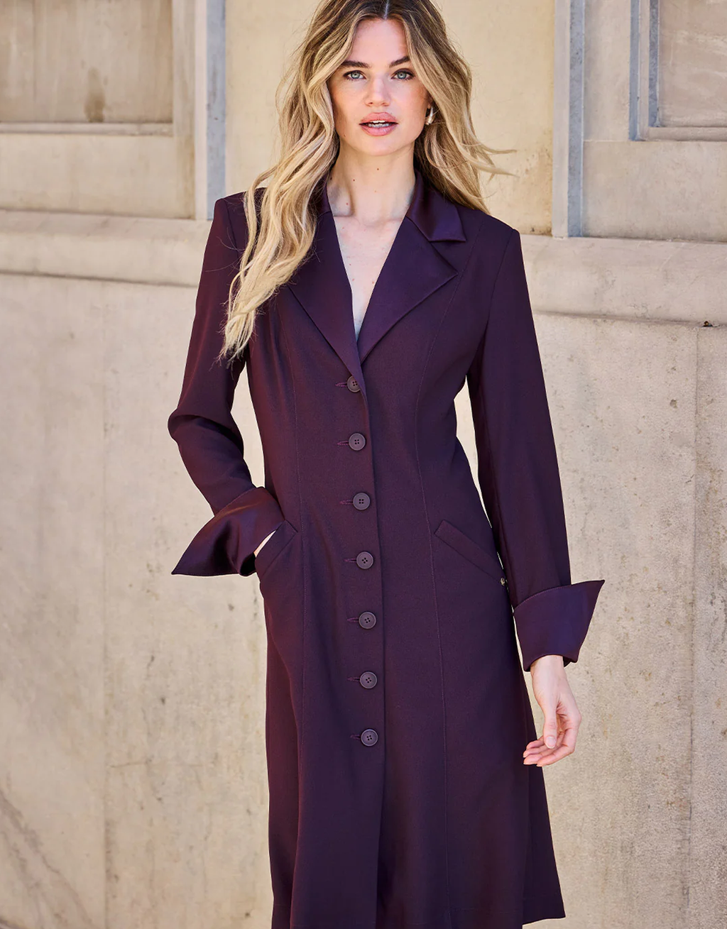 Milan Deep Aubergine