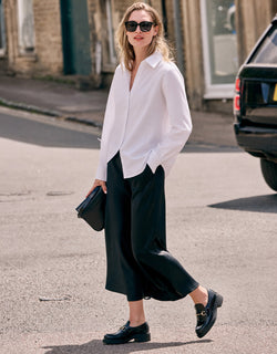 Milou Black Satin