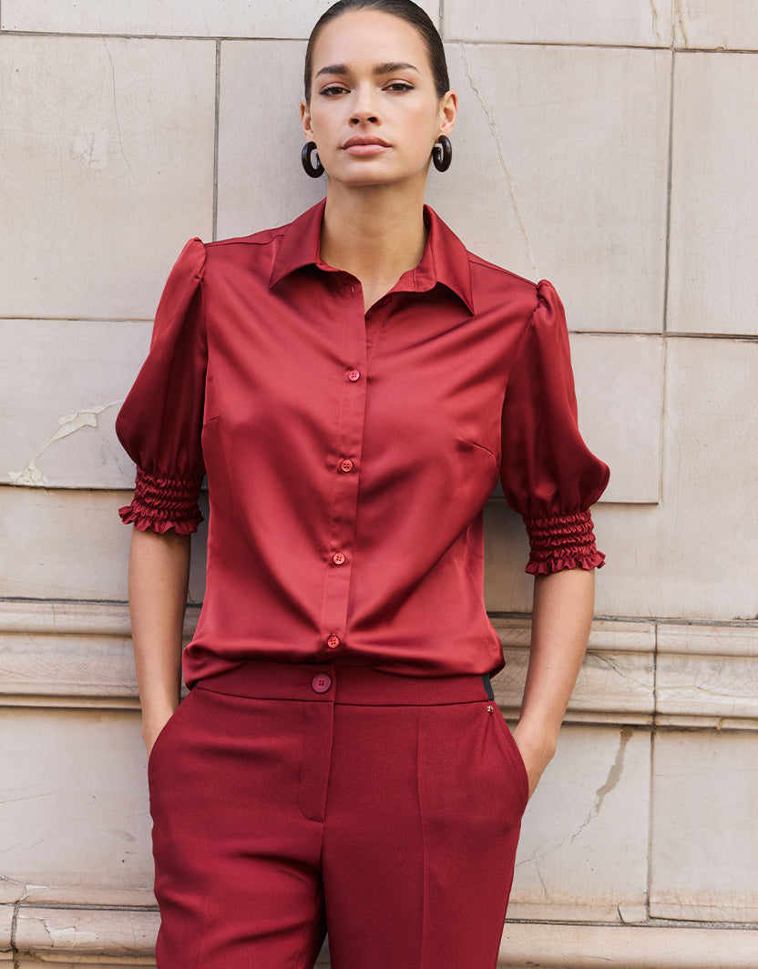 Miuccia Deep Crimson