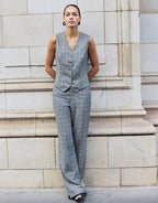Jules Light Grey Check