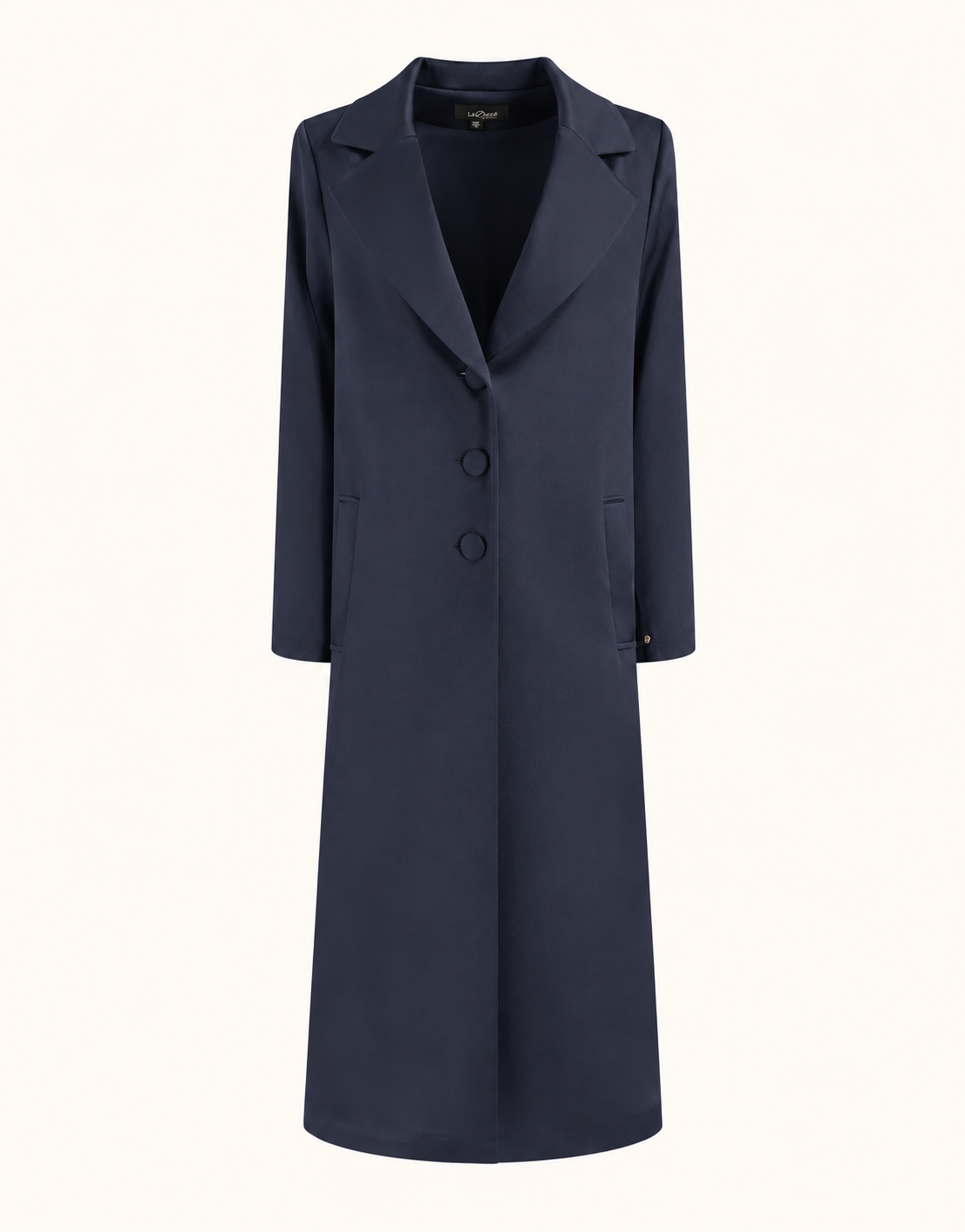 Vivianne Midnight Blue Satin