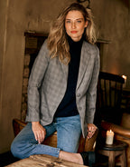 Romee Light Grey Check