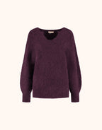 Stefania Deep Aubergine