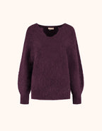 Stefania Deep Aubergine