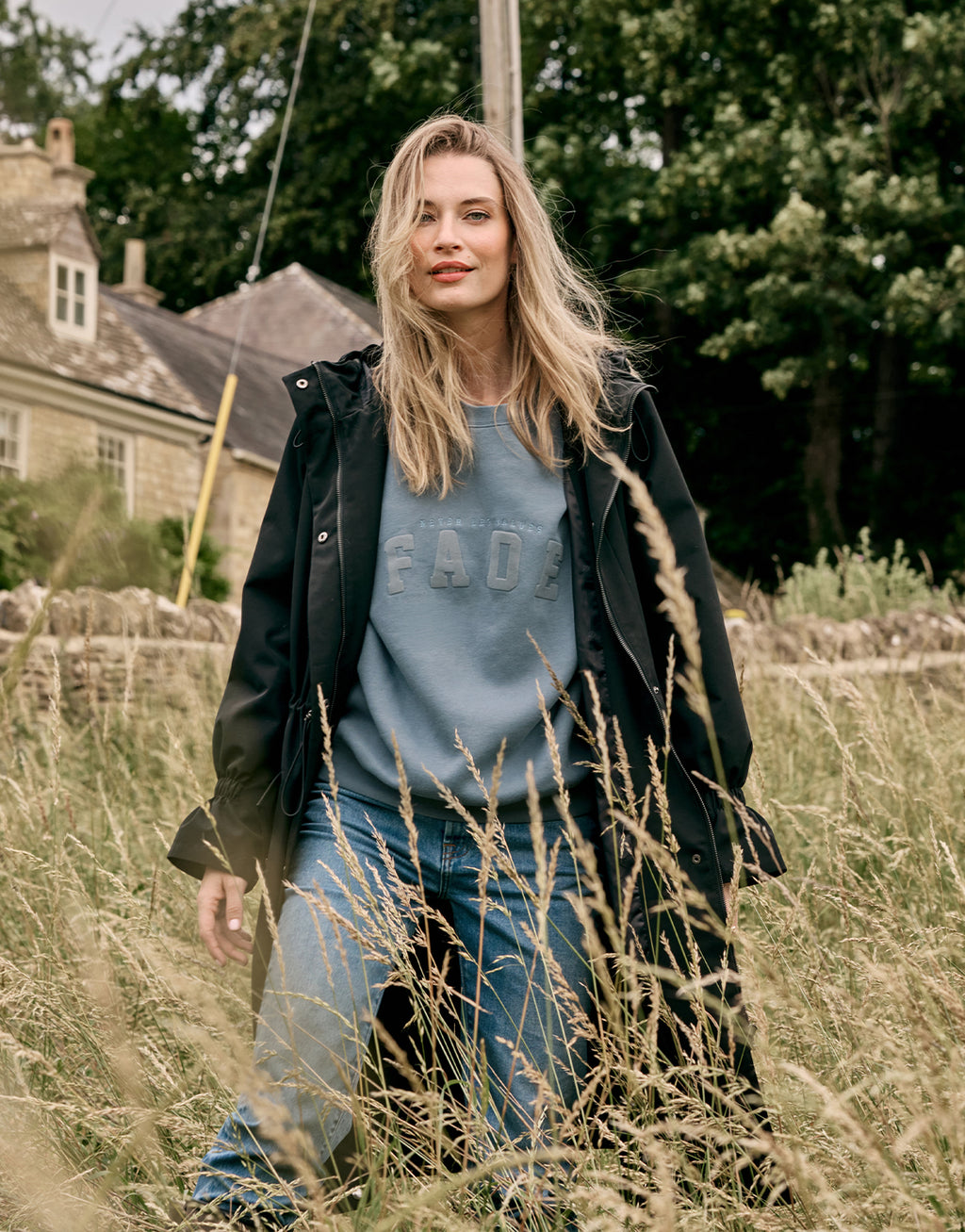 Story Sweater Faded Blue