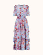 Naomi Sky blue floral