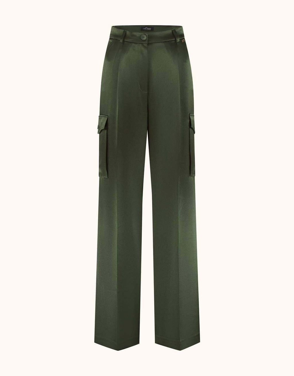 Prague Deep Moss Satin