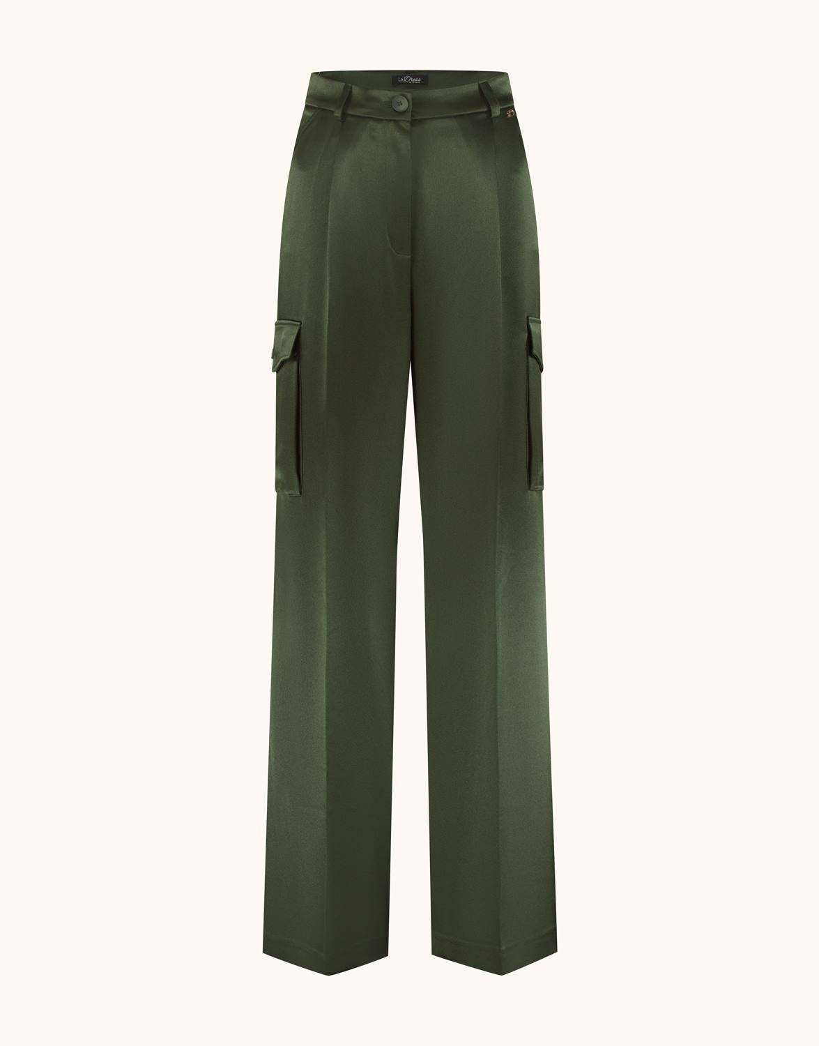 Prague Deep Moss Satin