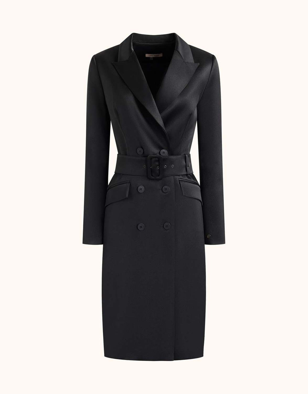 Colette Black Satin